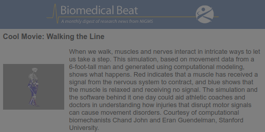 Image of Biomedical Beat article entitled, Cool Movie: Walking the Line